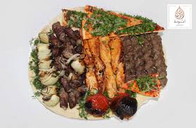 صحن مشاوي مشكل